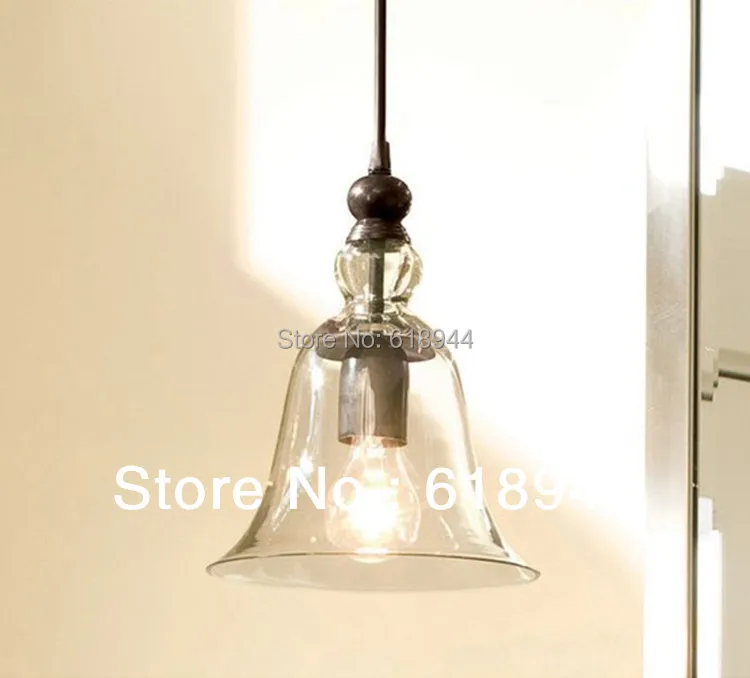 Us 39 4 Rustic Gl Modern Bell Pendant Lighting Corridor Lights Dining Room Lamps For Home Hanging Bar 240v 220v In Us 39 4 Rustic Gl Modern Bell Pendant Lighting Corridor Lights Dining Room Lamps For Home Hanging Bar 240v 220v In