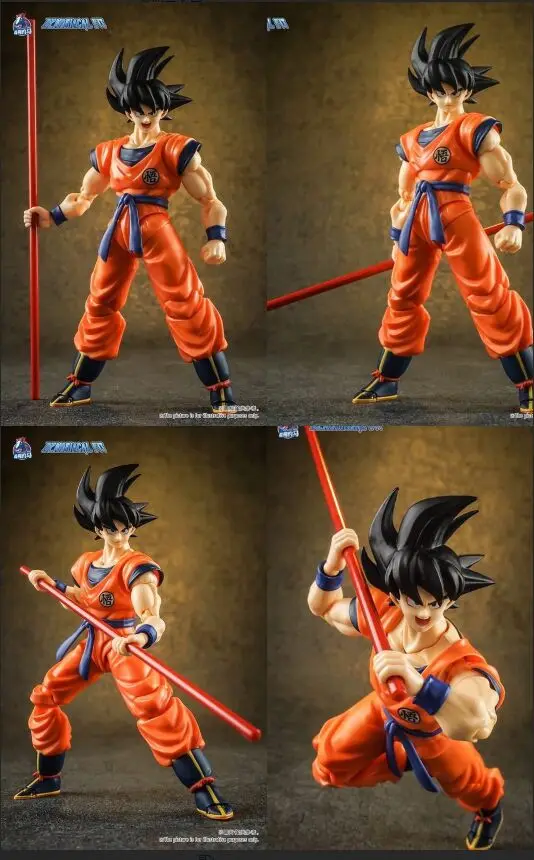 В наличии Demoniacal fit костюм для фигурку игрушка SSJ Гоку UI POWER палка 1/12