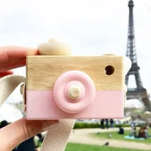 Милые красочные деревянные камеры игрушки для детей подарки на день рождения