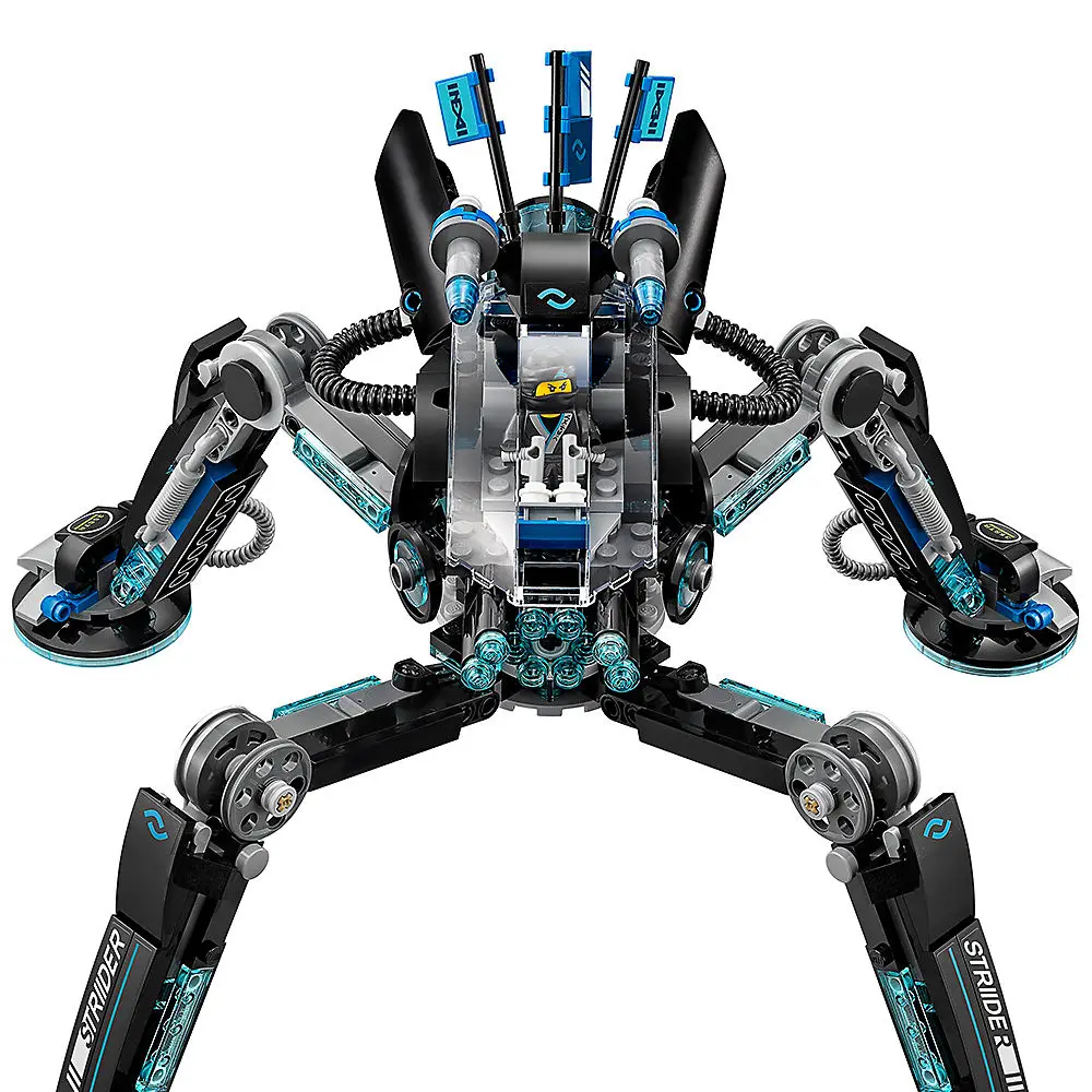 Продажа Совместим с Legoe ninjagoo Movie, 538 шт., строительные блоки, игрушки для детей, кирпичи, водные стридеры, подарки, совместимы 70611