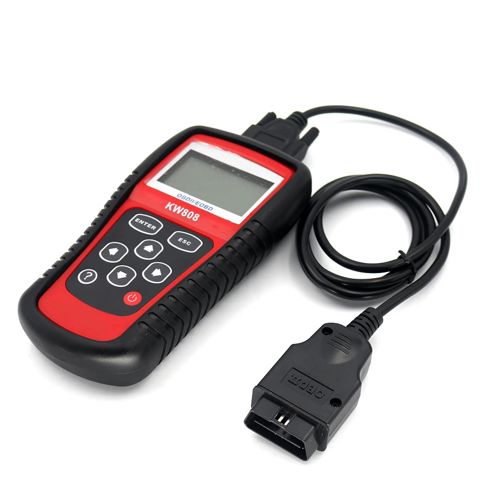 

Car Scanner EOBD OBD2 KW808 Diagnostic Live Data Code Reader Diagnostic Tool for Ford Honda NISSAN
