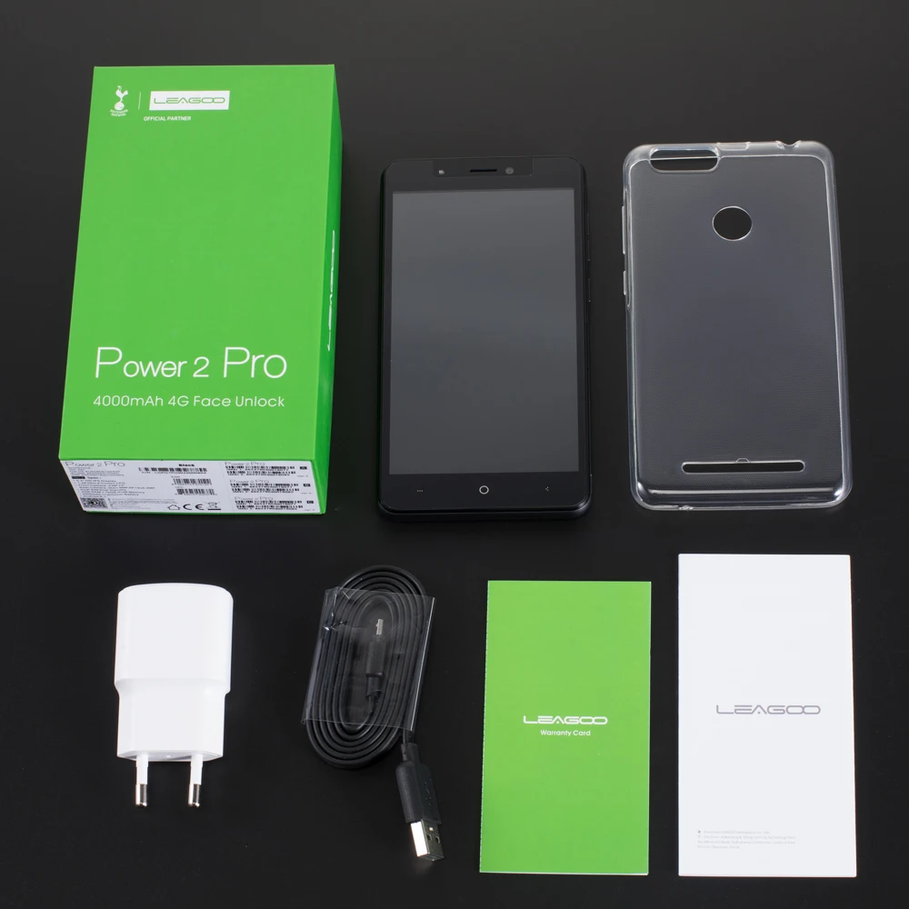 LEAGOO POWER 2 PRO 2 Гб ОЗУ 16 Гб ПЗУ мобильный телефон Android 8,1 5," 4000 мАч 8MP MT6739 четырехъядерный сканер отпечатков пальцев Лицо ID 4G смартфон