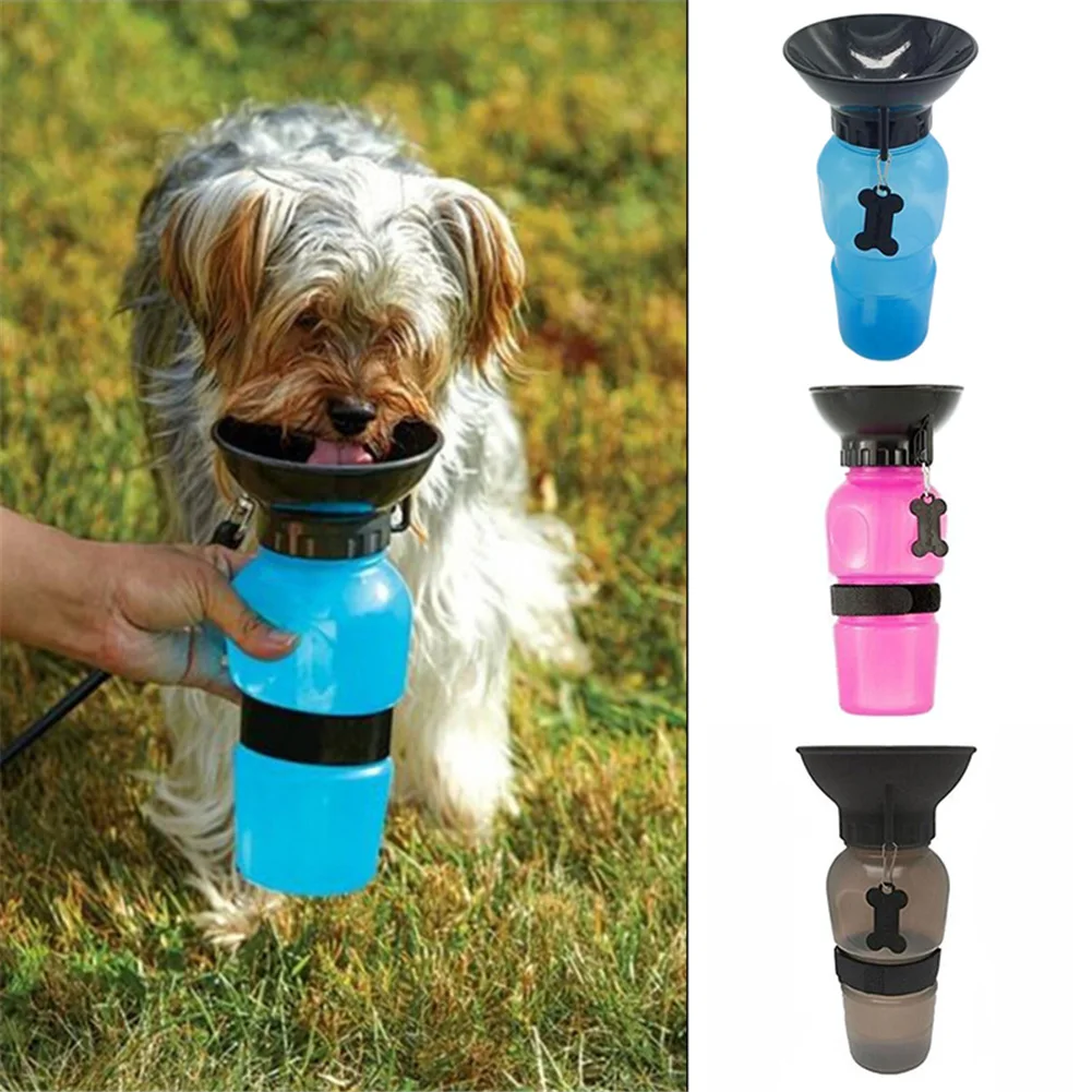 Portable Anti spill Pet Dog Cat Drinking Water Bottle Outdoor