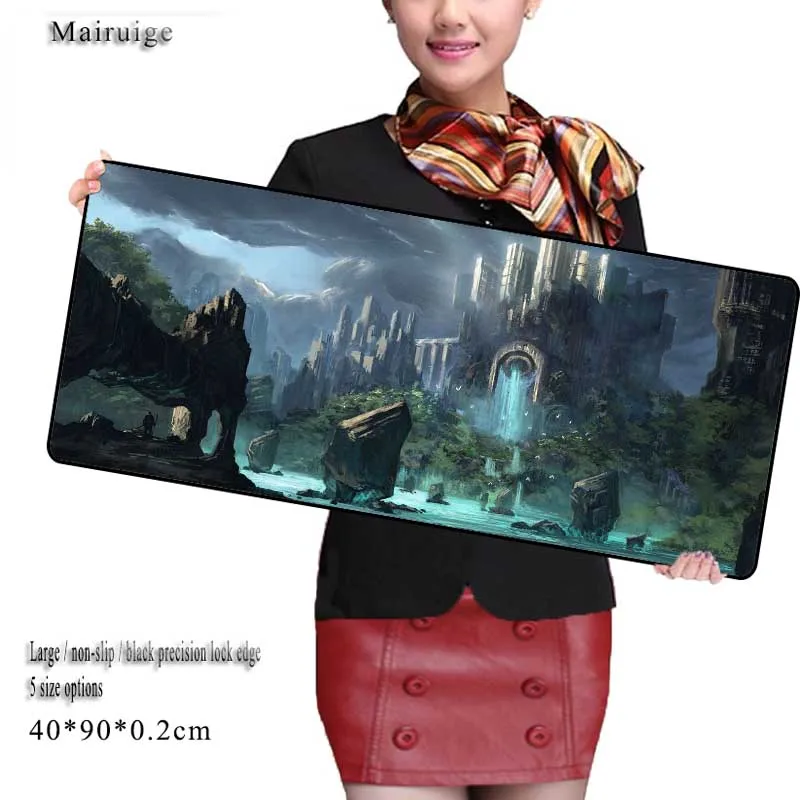 

Fantasy Free Shipping XXL Big Mouse Pad Gamer Mousepad Keyboard Mat Office Table Cushion Home Decor for ONE PIECE Anime Gamer