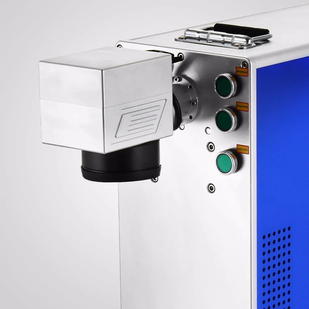220V EU вилка 20W волоконная лазерная маркировочная машина гравер FDA CE нержавеющая