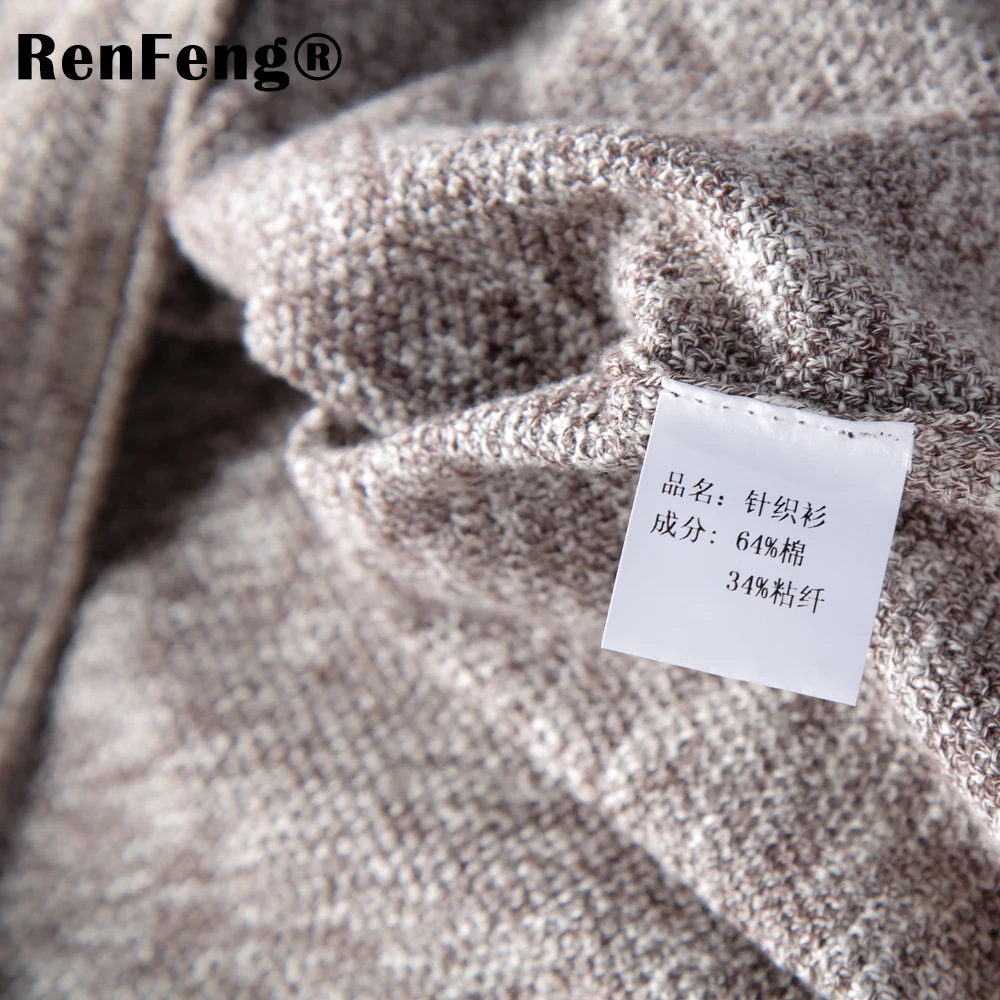 Men's Black O-neck Sweater Men's Tide Winter Fashion loose handsome oversize sweater men's thick knitted jumpers sweter mujer (7)