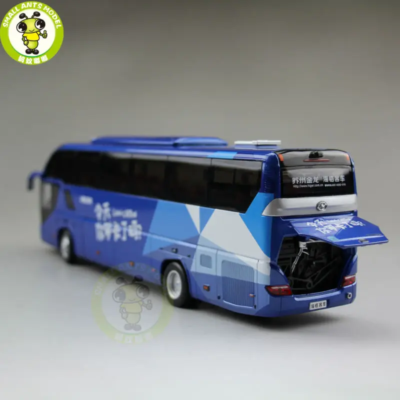 Модель автобуса Gold Dragon Higer KLQ6125 в масштабе 1:43 низкоуглеродистый автобус китайская