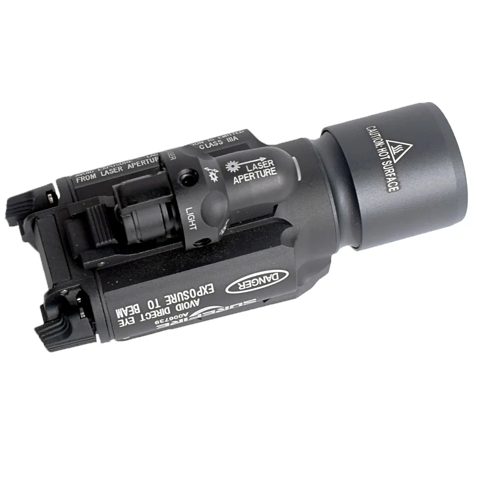 Tac X400 лазерный свет Комбо Led оружие пистолет красная лазерная указка тактическое оружие Скаут свет рельс установлен для охоты