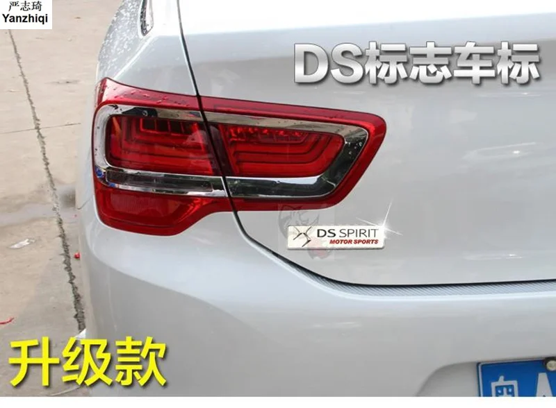 Металлические спортивные пластина заднего mark DEESE богиня автомобильные аксессуары для маркировка "DS Spirit" DS3 DS4S DS5 DS5LS DS6