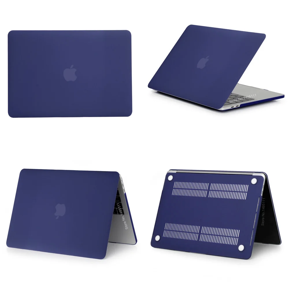 Новый цветной чехол для ноутбука Apple MacBook Air Pro Retina 11 12 13 15 macbook New 16 дюймов с