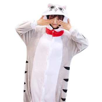

Women Thickening Warm Pajama Sets Female Casual Cute Hooded Sleepwear Womens Cartoon Cat Females New Trendy Korean Style Girls