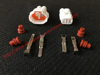 

20 Set Sumitomo MT090 2 Pin Female Male White Auto Connector Waterproof Automotive Plug Motorcycle 6180-2181 6187-2171