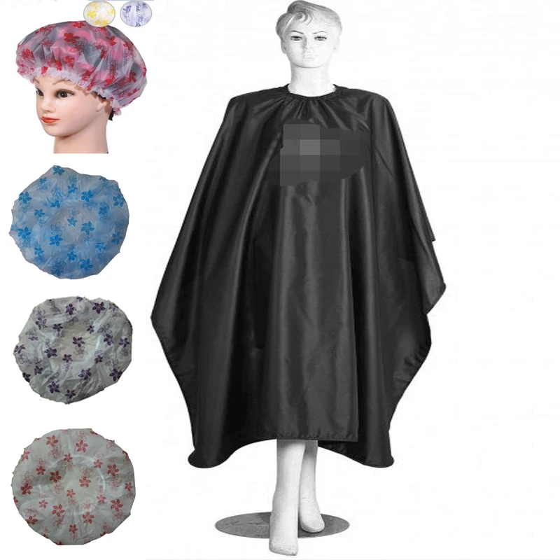Buy 2pcs 2Color To Chose barber cape hairdresser capes