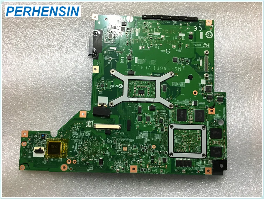 MS-16GF1 para MSI GE60 placa base de computadora portátil SR1Q0 I5 4210 GTX 850 M MS-16GF 100% perfectamente MS-16GF1 para MSI GE60 placa base de computadora portátil SR1Q0 I5 4210 GTX 850 M MS-16GF 100% perfectamente
