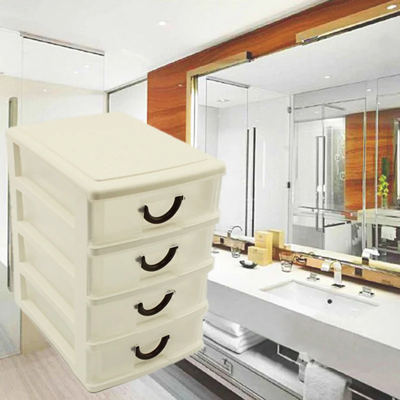 

Plastic Transparent Drawer Organizer Home Kitchen Board Divider Makeup Storage Boxes