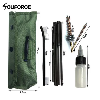 

Pistol Gun Cleaning for .22 22LR .223 556 Rifle Pistols M16 Gun Cleaner Kit Cleaning Accessories for Hunting