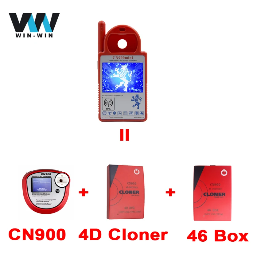 

Newest CN900 ND900 Mini Transponder Key Programmer Mini CN 900 ND 900 Support 4C/4D/42/46/48 /72G Chip Copy Online update