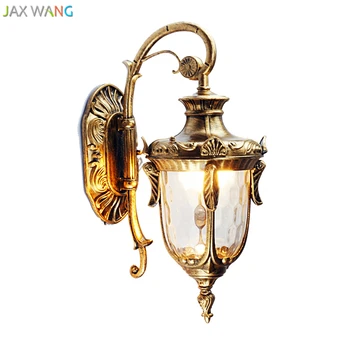 

Golden vintage industrial Glass Wall lamps lights bathroom bedroom light led wall lights for home industrial decor lamp