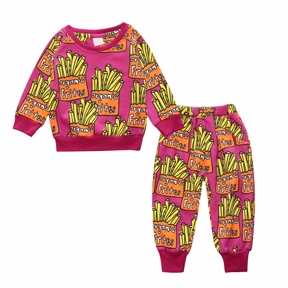 

Baby Girls pattern Clothing sets for Spring Clothing Set for Children Boys Suit for Autumn Ourwear