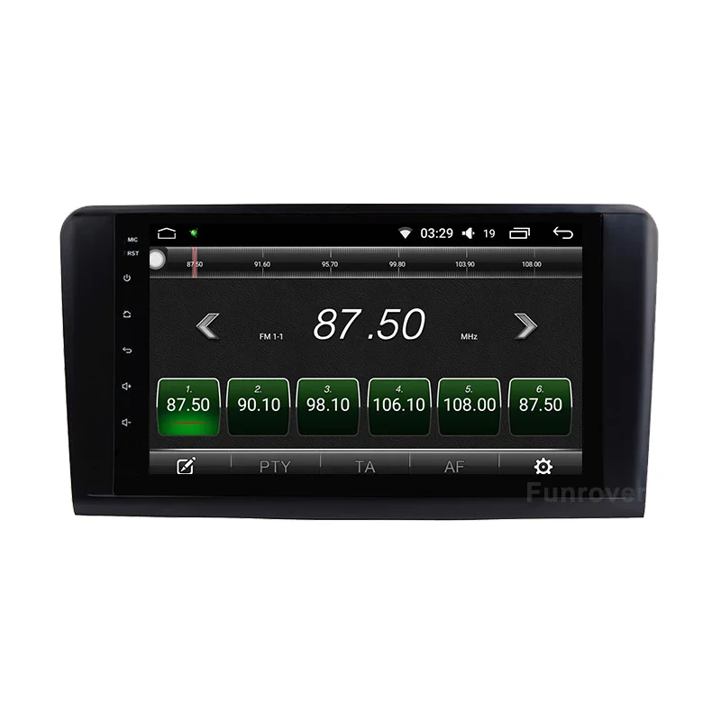 Discount Funrover 2 din Car DVD GPS Player For Mercedes Benz ML W164 W300 ML350 ML450 ML500 GL X164 G320 GL350 GL450 GL500 car radio rds 2