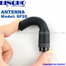 10 pcs sales SF20 vhf uhf dual band sma flexible walkie talkie stubby antenna, sma male antenna
