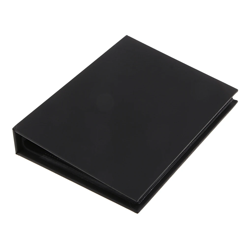 Transparent Page Photo Album -Sticker Holder –Scrapbook- Picture Display Book 30 Pages /120pcs Capacity –PU Leather Cover