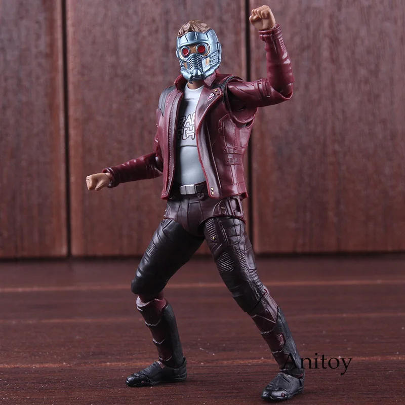 S.H. Figuarts S.H.Figuarts Marvel Avengers Figure Star-Lord Star Lord PVC Actions Figure Collectible Model Toy 14cm
