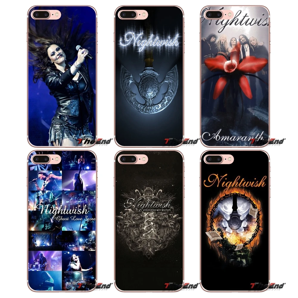 

For Huawei Honor 7X V10 6C V9 6A Play 9 Mate 10 Pro Y7 Y5 P8 P10 Lite Plus GR5 2017 nightwish Transparent Soft Shell Covers