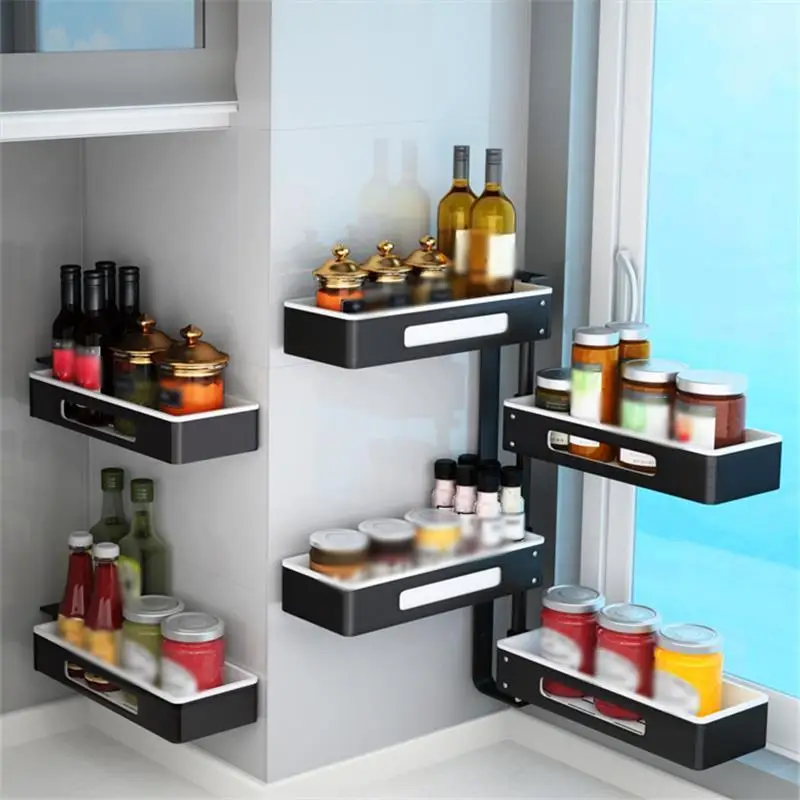 Etagere Especias Organizador De Cosina кладовая Cosinha Almacenaje органайзер для холодильника вращающийся Cocina Cozinha Mutfak кухонная стойка