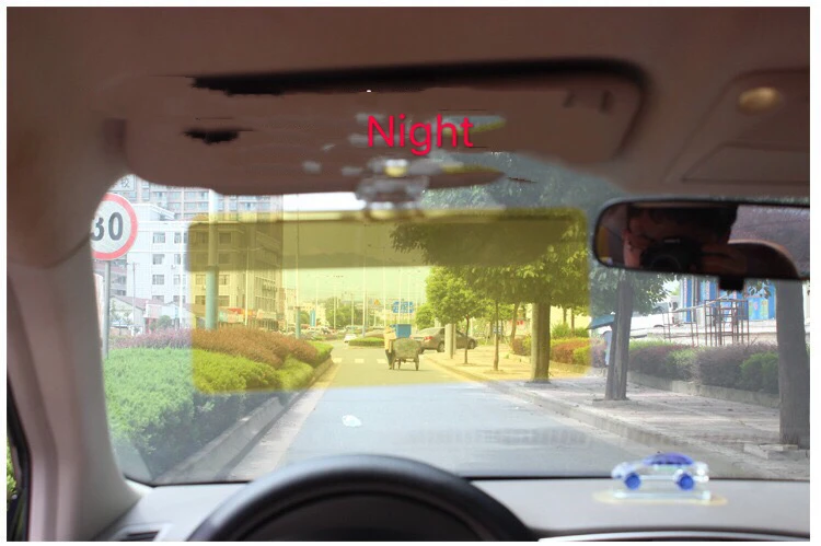 Автомобильный солнцезащитный козырек 2 в 1, ослепительный козырек для ночного видения, солнцезащитный козырек, солнцезащитный козырек, зеркало для вождения, прозрачный вид для hyundai