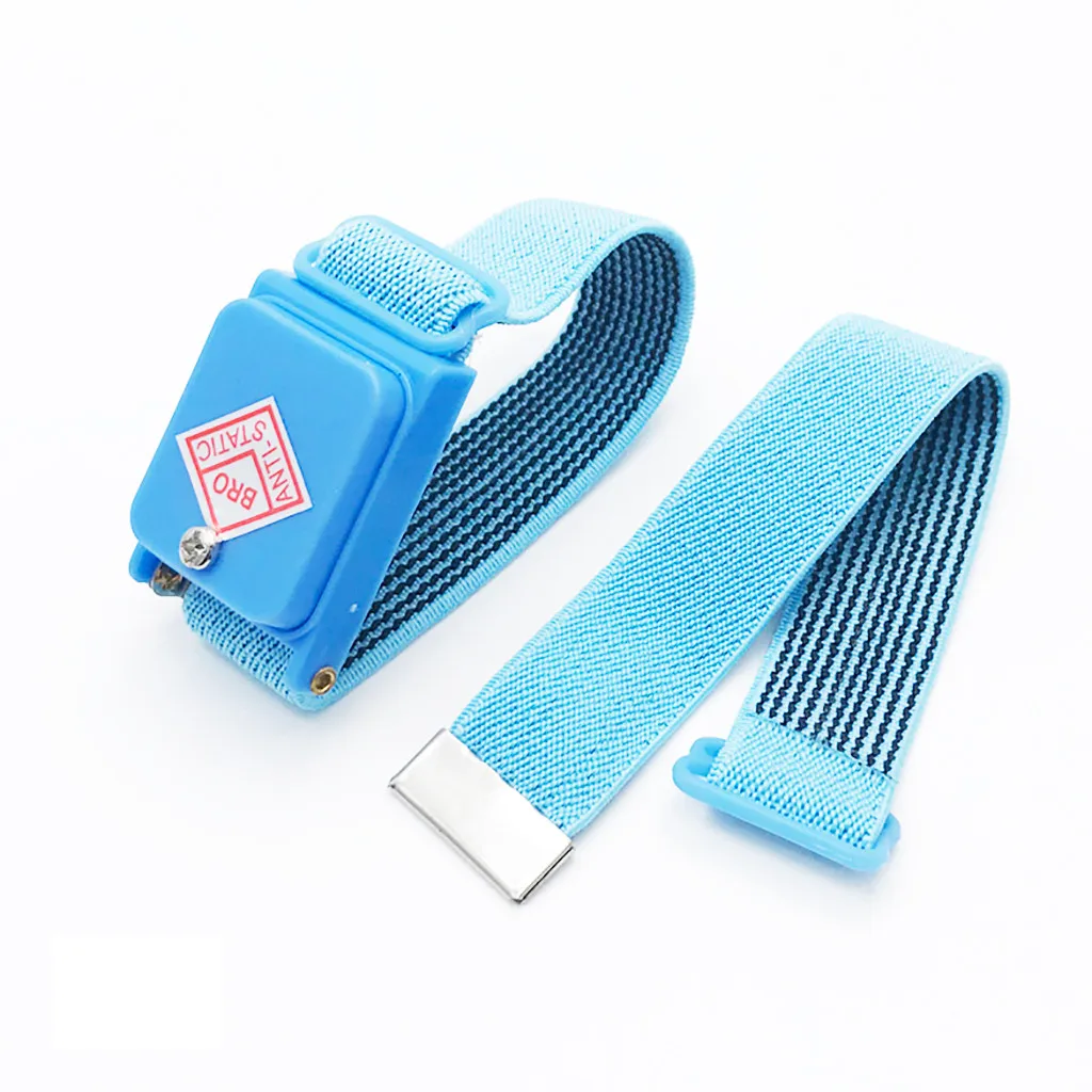 

Wireless Anti-static Design Bracers Cable-less ESD Wrist Strap Band Prevent Shock Electricity High Resistance Nylon Wrist Strap