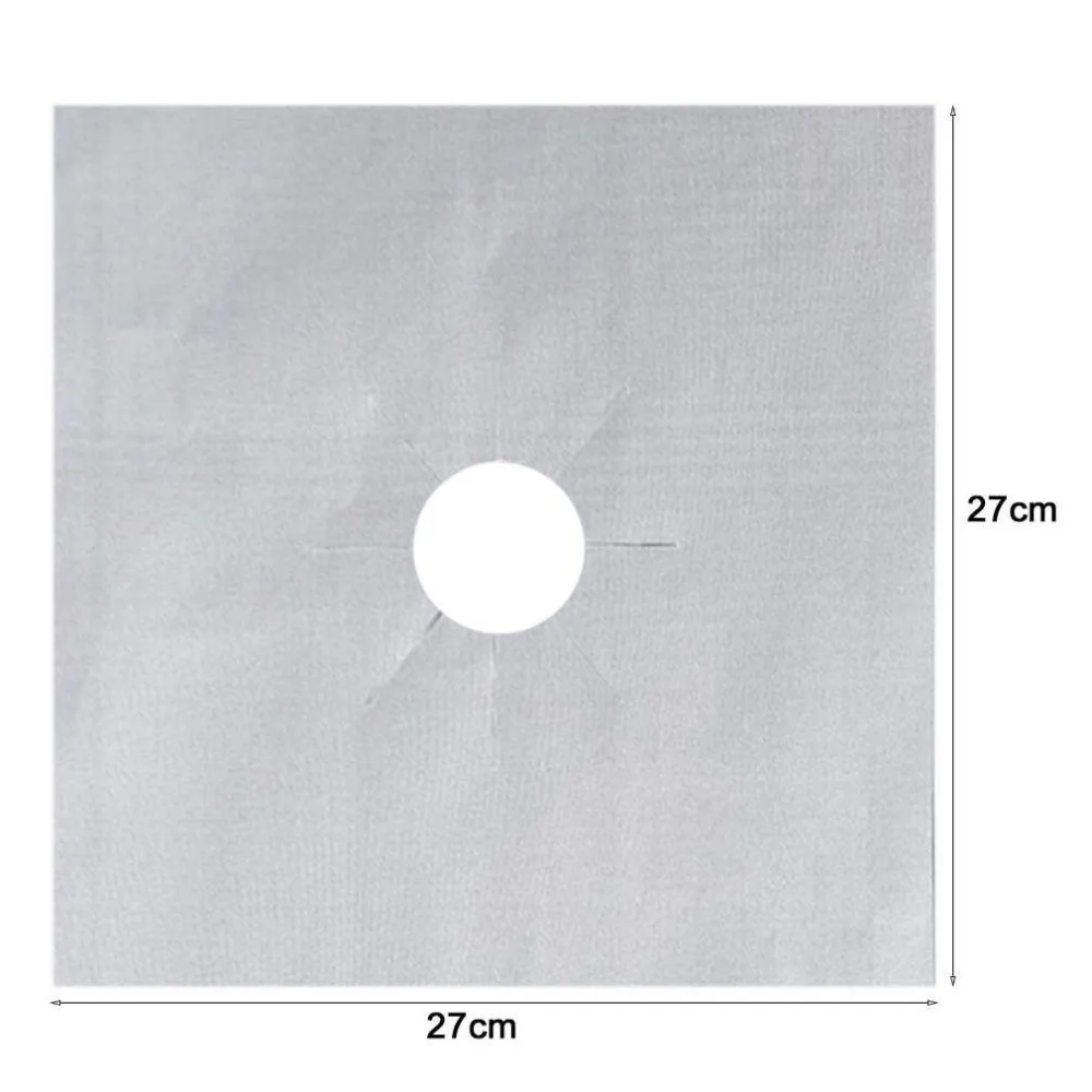 1 шт. многоразовый антипригарный коврик для плиты из волокнистого волокна для очистки газовой плиты защита от масла подкладка для печи защита поверхности колодки для домашнего использования