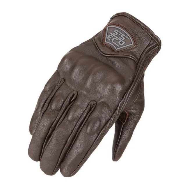 

New motorcycle leather gloves racing gloves Cross country protection gloves men's motorbike scooter locomotive gloves