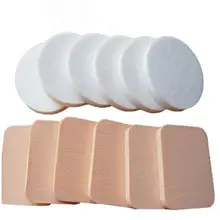 Sponge Cosmetic Puff 10 PCS  Make Up Sponge Face Soft  Women Lady Beauty Makeup Foundation Contour Facial Sponges Powder Puff