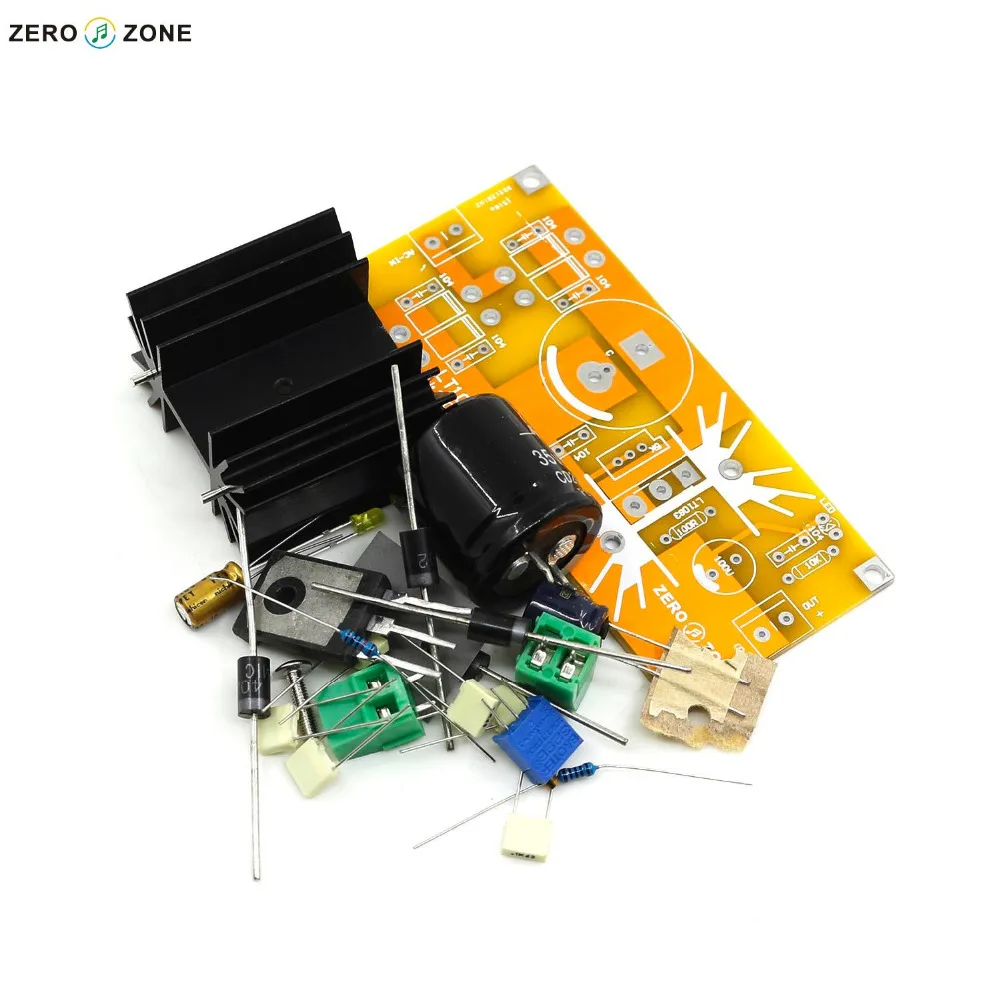 DIY LT1083 Регулируемый блок питания/плата/PCB 0 35 В DC Выход|kit supply|pcb kit diykit kits |