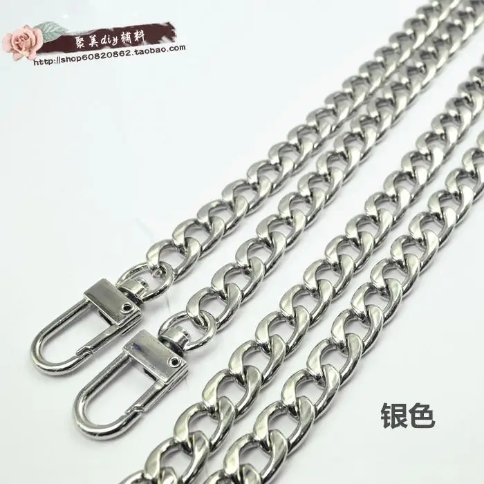 Free Shipping High Quality bag strap customized various sizes Bag handles and shoulder straps metal strap chain bag repair parts