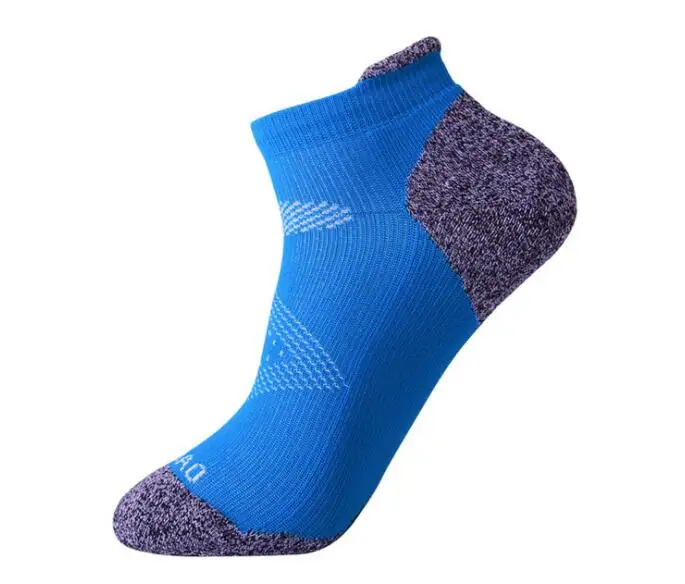 R-Бао новые кроссовки Носки впитывающей пот Aomfortable марафон Для женщин Открытый Носки Для мужчин Фитнес спортивные короткие носки - Цвет: Sky Blue