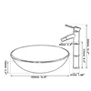 KEMAIDI New Soild Brass Oil Bamboo Black Faucet +Ross Brand 2015 Washbasin Lavatory Glass Sink Bath  Combine Tap Mixer Faucet ► Photo 2/6