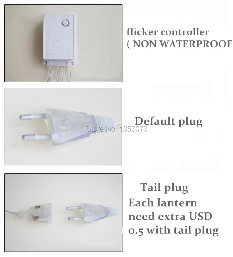 LED net lights - spare part details