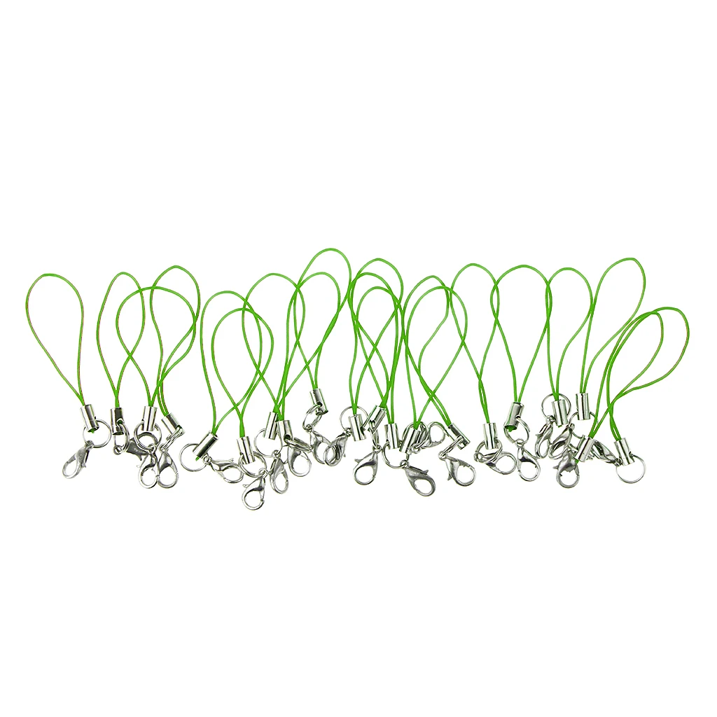 20pcs Universal Strap Lanyard For CellPhone Camera Keychain Pendant DIY Rope Handmade Jewelry Accessories DIY Craft Supplies
