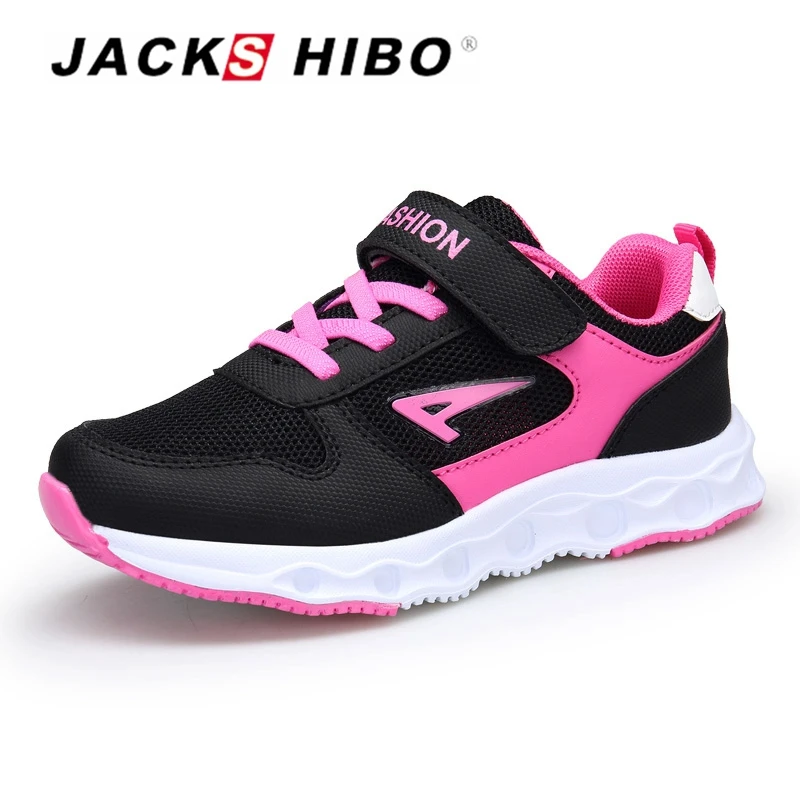 

JACKSHIBO New Kids Summer Breathable Running Sneakers Toddler Sneakers Anti-skid Outdoor Trainers Sneakers For Girl Shoes