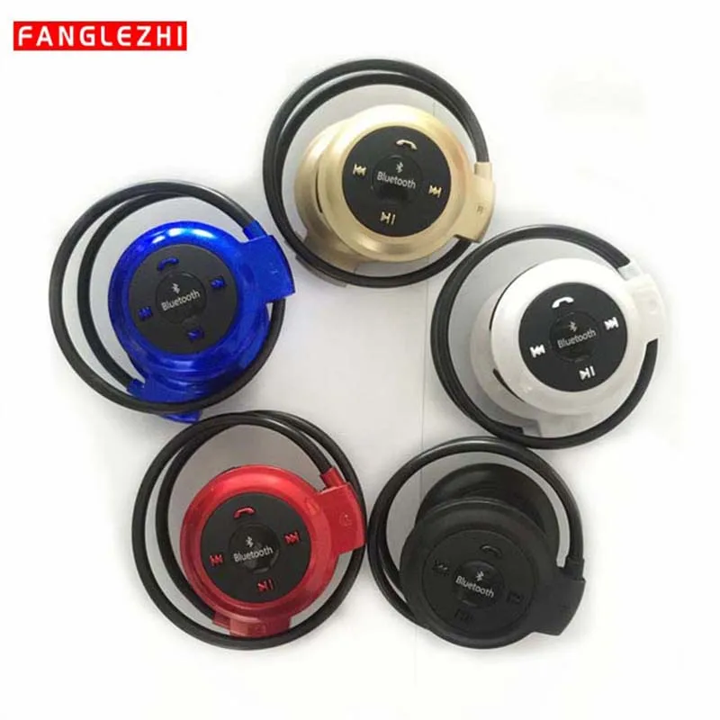 

Bluetooth Headphone Sport Bluetooth Earphones Wireless Headset Mini 503 Bluetooth + TF Card + FM Radio For Phone PC TV