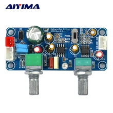 Aiyima 1pcs DC 9 32V Low Pass Filter Bass Subwoofer Pre AMP Amplifier Board Single Power