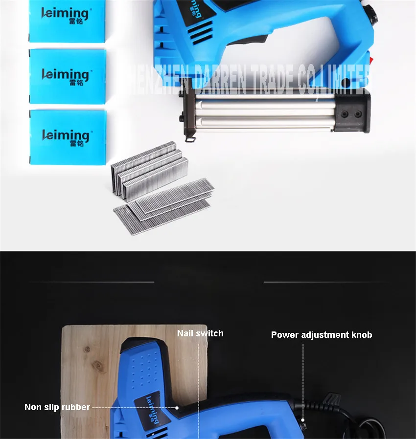 J112 Электрический гвоздезабиватель 2000 Вт nail gun обрамление гвоздей инструменты eletric пневматический молоток электроинструментов 220 В