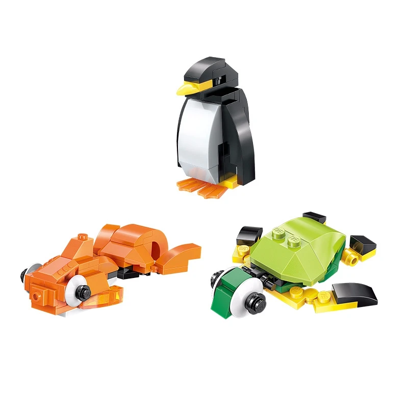 Skup Enlighten 2901 460 sztuk luzem DIY kreatywny budynek bloki cegieł edukacyjne zabawki dla dzieci prezent boże narodzenie juguetes legoings