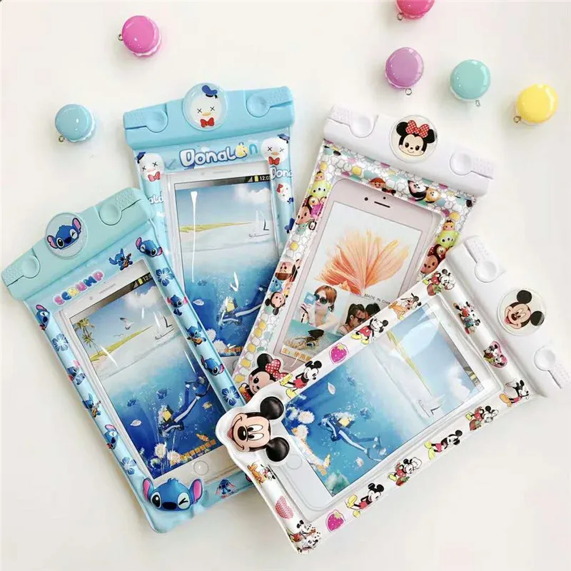 

Universal Cover Waterproof Phone Case For iPhone 7 6S Coque Pouch Waterproof Bag Case For Samsung Galaxy S8 Swim Waterproof Case
