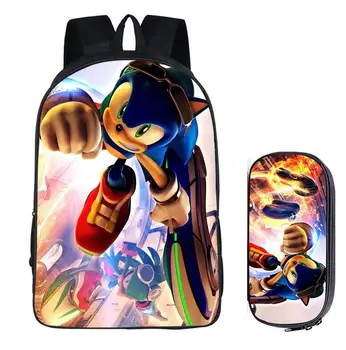 

Super Mario Backpack Animal Anime Game Sonic Bros Casual Personalized School Bags Toddler Boys Girls Teenager Mochila Bolsa