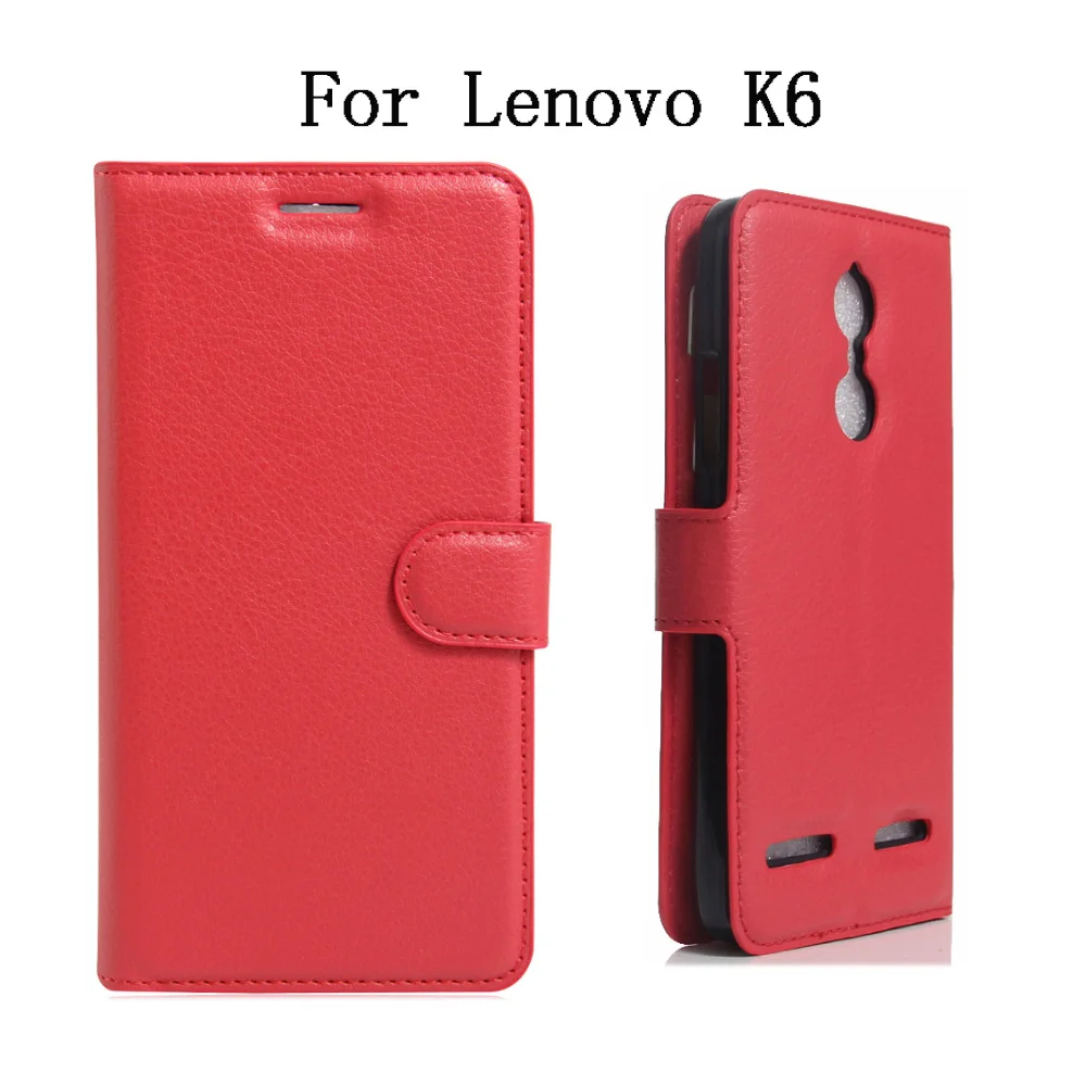 Fundas Coque для Lenovo K6 чехол питания 5 0 дюймов Роскошная Обложка на заднюю панель из