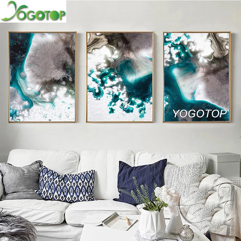 

YOGOTOP diamond painting Abstract pictures,full square/round embroidery custom photo,puzzl 5d,Full Mosaic,Modern art 3pcs ML726