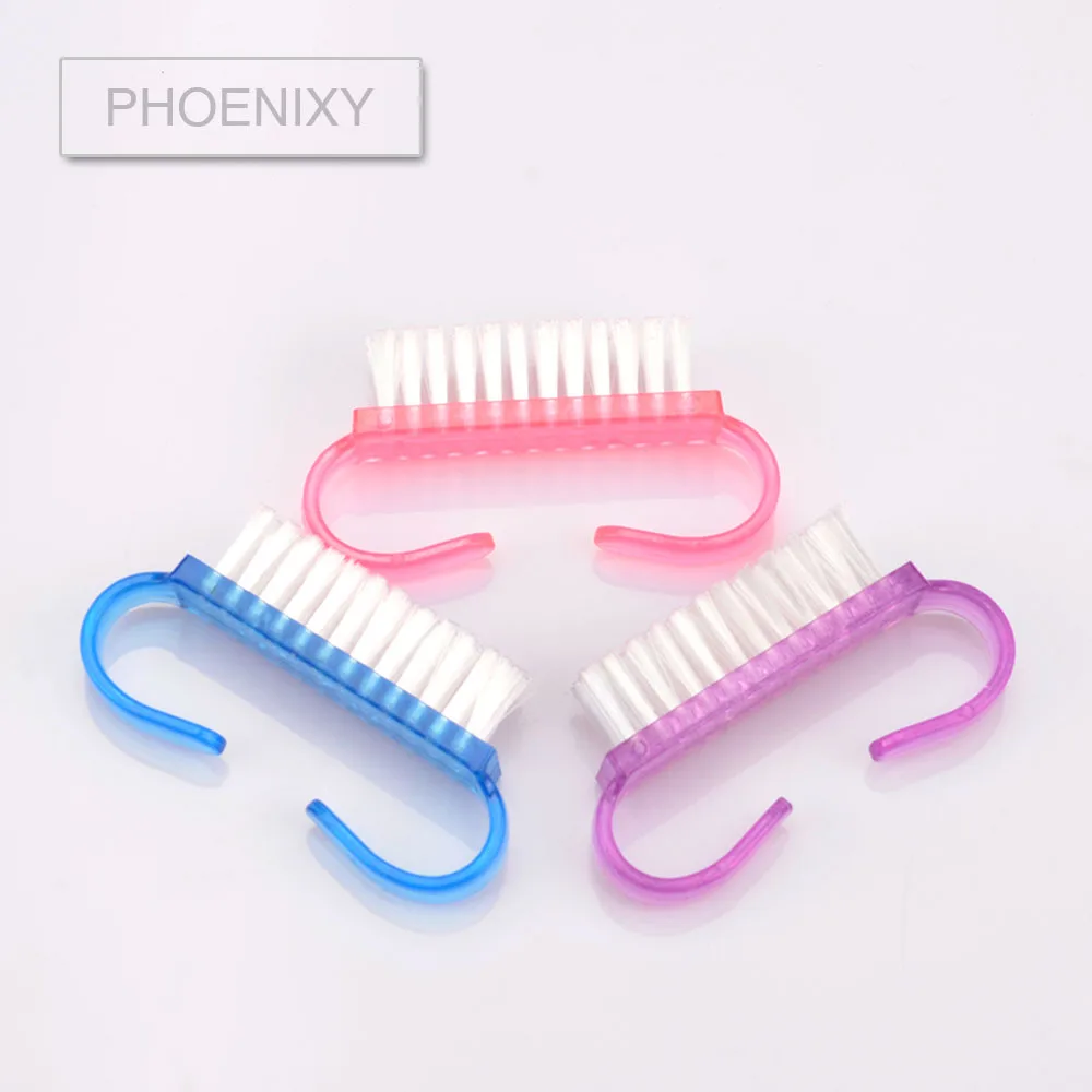 5PCS Nail Cleaning Nail Brush Tools File Nail Art Care Manicure